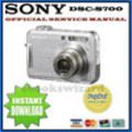 Thumbnail SONY CYBER SHOT DSC-S700 Manual de Servicio 