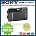 Thumbnail SONY CYBER SHOT DSC-T500 MANUAL DE SERVICIO REPARACIONES
