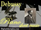 Thumbnail Debussy Piano Partituras Collection