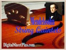 Thumbnail Mendelssohn String Quintet No 2 in B flat Op 87  parts partituras en formato pdf